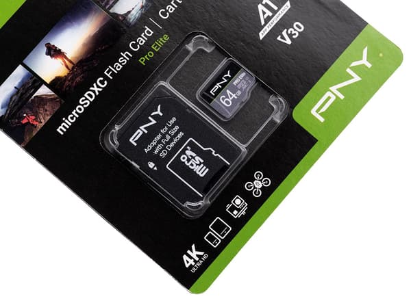 PNY PRO Elite microSDXC 64GB minneskort