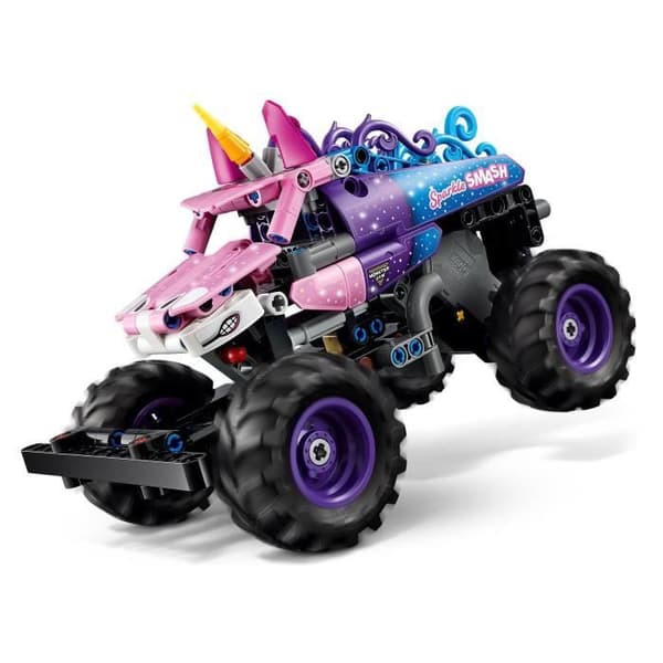 LEGO Technic 42220 Monster Jam Sparkle Smash Pullback-lastbil - Legetøj fra 7 år