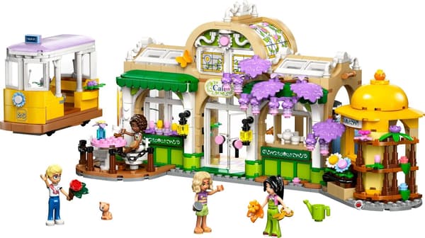 LEGO FRIENDS 42671 Växtcafé och blomsteraffär