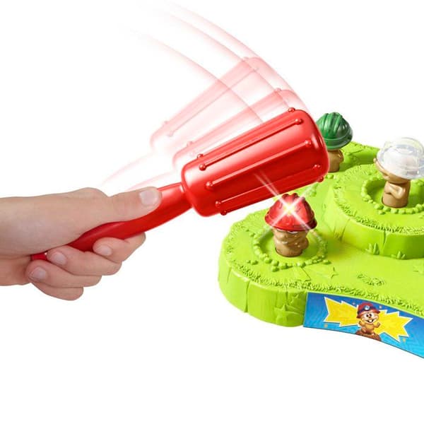Mole Hunt Arcade Spil - MATTEL GAMES - Med køller, lys og lyde