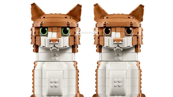 LEGO IDEAS 21376 Orange Kat