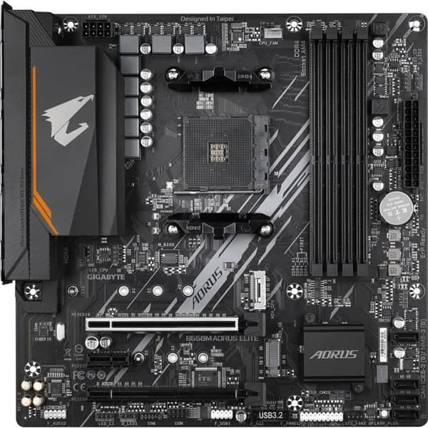 Bundkort - GIGABYTE TECHNOLOGY - B550M AORUS ELITE
