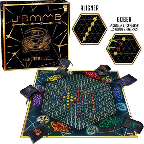 J'EMME - Lautapeli - LANSAY - Ikä 8+