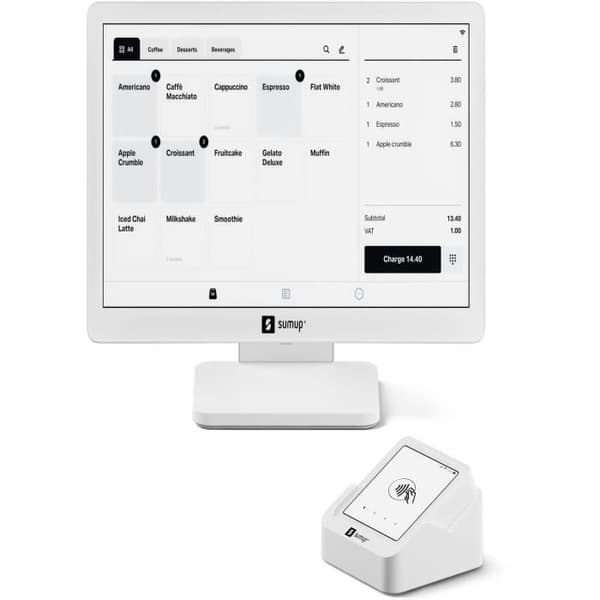 Lite POS-system og Solo-terminal - SUMUP - POS Lite + Solo-kortlæser