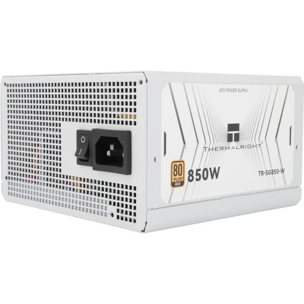 Modulär PC-nätaggregat - THERMALRIGHT SG850-W - 80+ guld - Vit