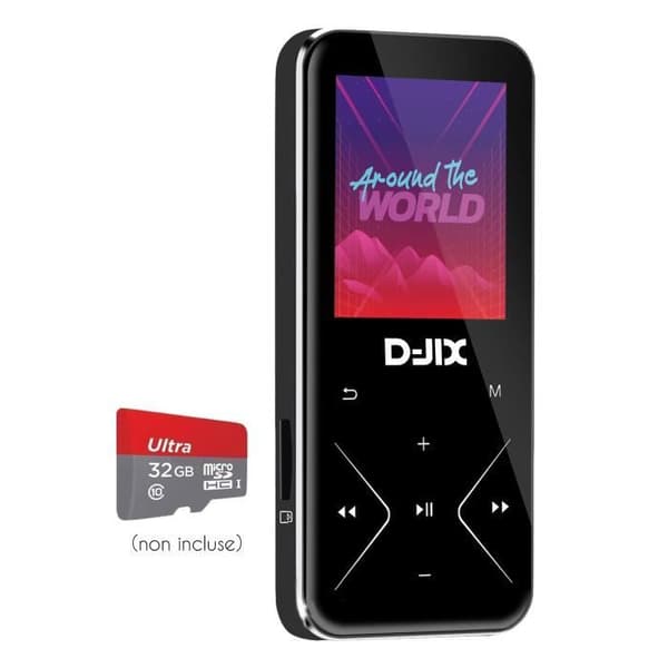MP4-afspiller - LOGICOM - M500 - 8 GB - Bluetooth 4.0 - Sort