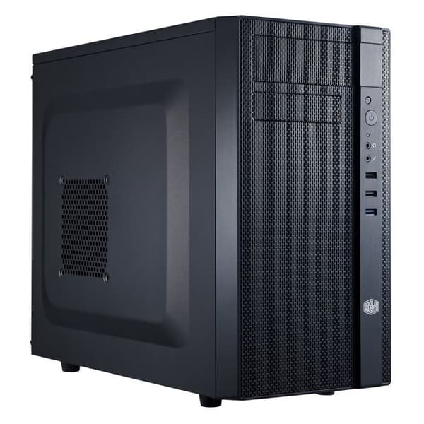COOLER MASTER LTD N 200 -kotelo, musta, Micro ATX -formaatti (NSE-200-KKN1)