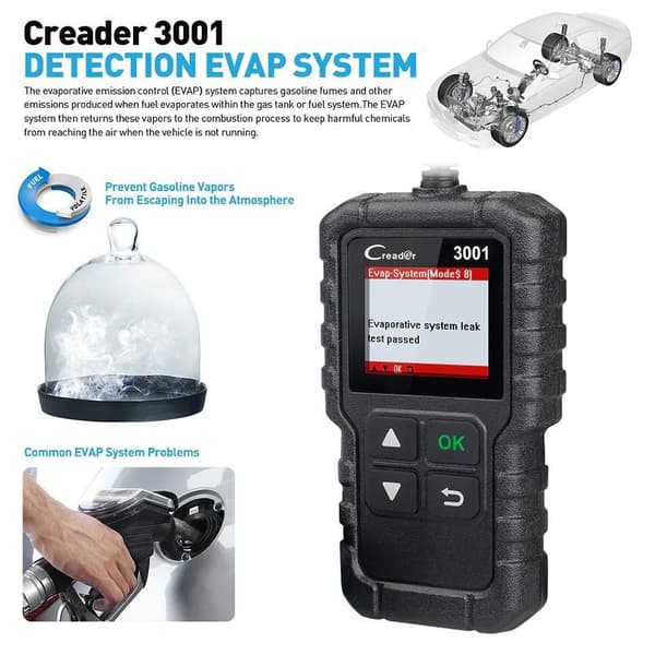 OBD2-skanner, bildiagnostikverktyg, fordonsskanner, bil läsare, stöder full OBDII/EOBD-funktioner