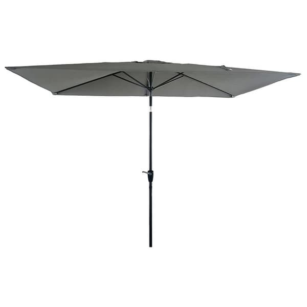 Rektangulär parasollduk - UV-skyddad polyester 160 g/m² - grå - 300 x 200 cm