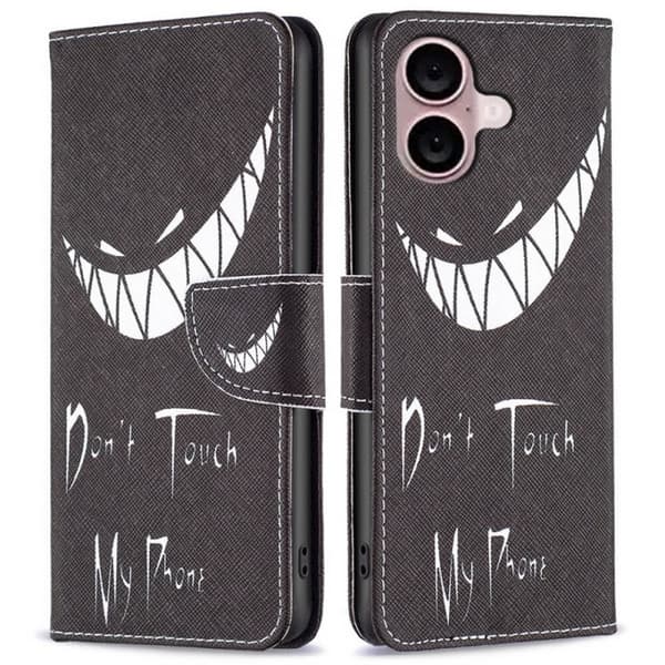 Plånboksfodral Apple iPhone 17 – Don’t Touch My Phone