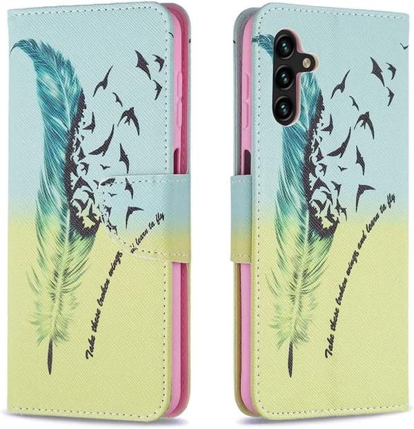 Lompakkokotelo Samsung Galaxy A56 - Take These Broken Wings
