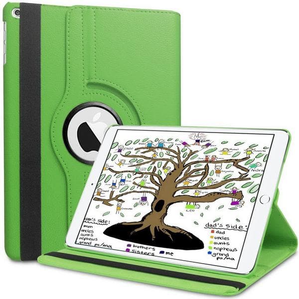 Läderfodral iPad 9,7” (2017/2018) Roterande 360° - 11 Färger