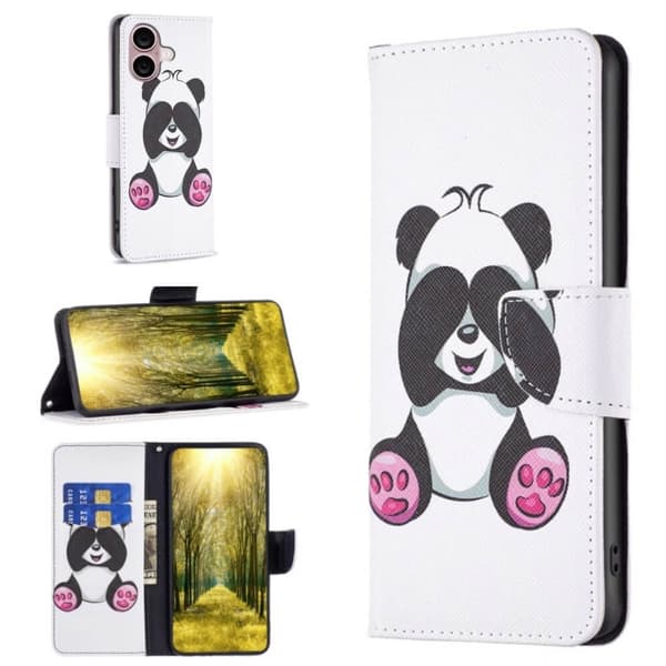 Lompakkokotelo Apple iPhone 17 - Panda