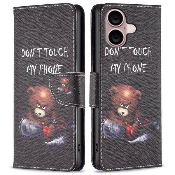 Plånboksfodral Apple iPhone 17 - Don't Touch My Phone