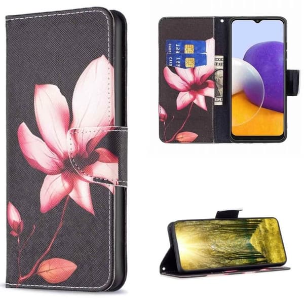 Pung Etui Samsung Galaxy S25 FE - Rosa Blomst