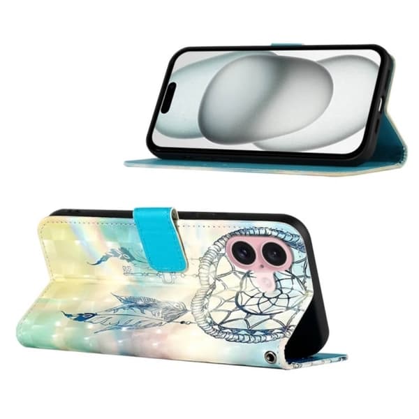 Pung Etui Apple iPhone 17 – Drømmefanger Himmel