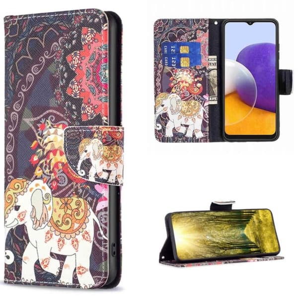 Plånboksfodral Samsung Galaxy A56 - Indiskt / Elefant