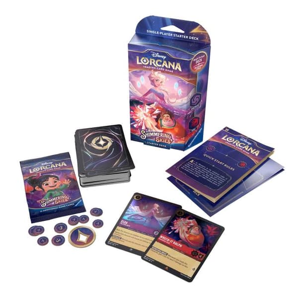 Shimmering Skies Amethyst & Ruby -  Elsa & Ralph - Starter Deck