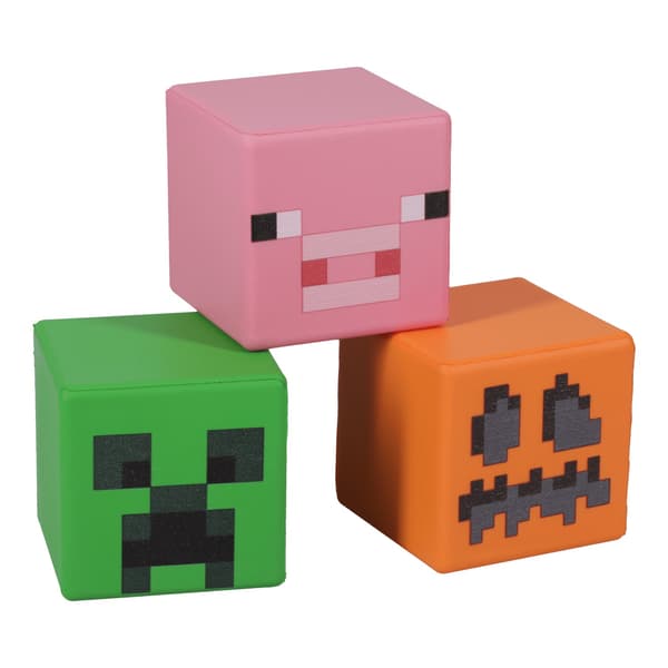 Minecraft Stress Block - Jack O'lantern