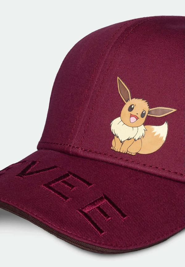 Pokemon Eevee - Damecaps med Justerbar Passform