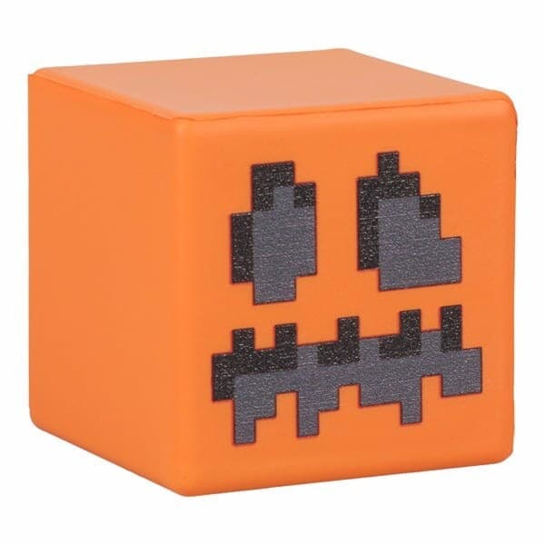 Minecraft Stress Block - Jack O'lantern