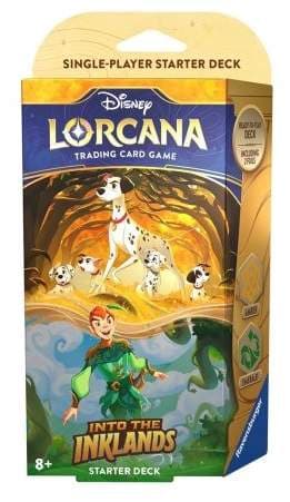 Into the Inklands Amber & Emerald - Pongo & Peter Pan Starter Deck Lorcana