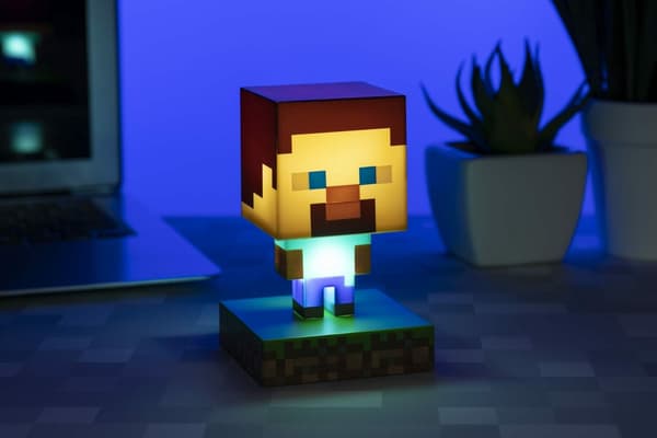 Icon Light Minecraft Steve - Lampe Figur