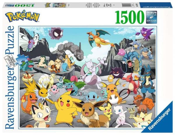 Pokémon Classics Puslespill 1500 Brikker - Ravensburger