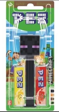 Minecraft Enderman - Pez Dispenser med 2 Pakker