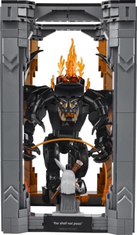 LEGO 10367 Ringenes Herre - Balrog Bokstøtte
