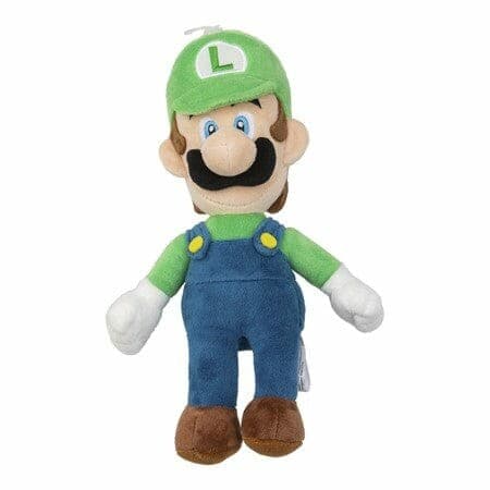 Luigi bamse 25 cm - Super Mario
