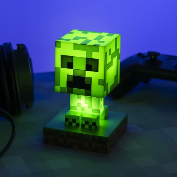 Minecraft Creeper Light - Lysende Figur