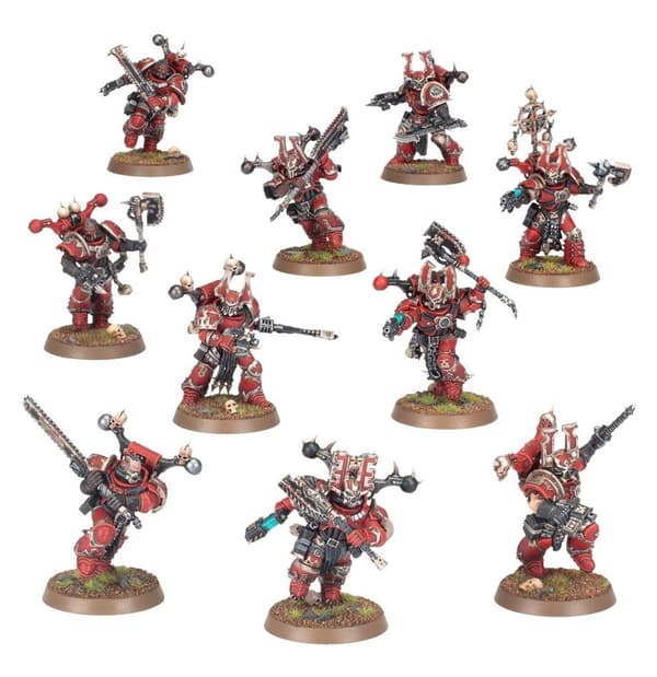 Warhammer 40K - Khorne Berzerkers