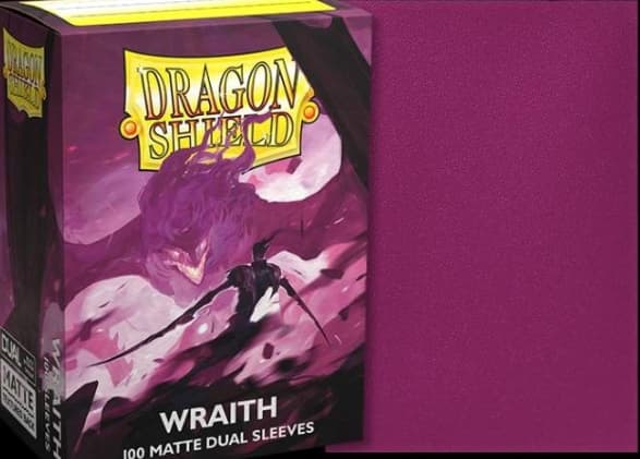 Dragon Shield 100 Sleeves - Matte Dual Wraith