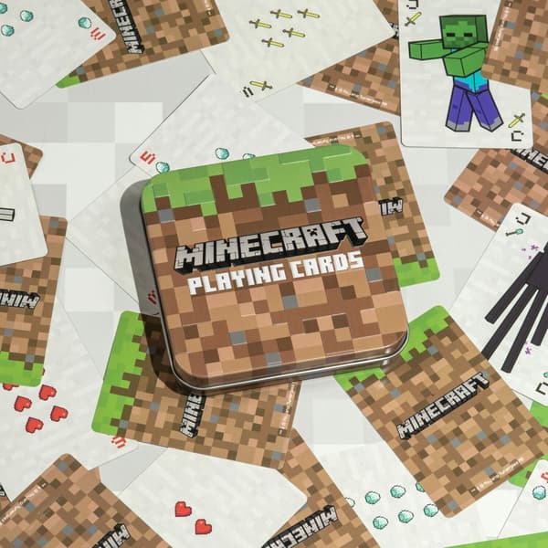 Minecraft Spillkort med Oppbevaring