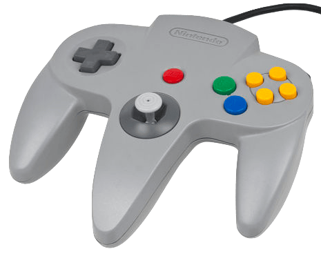 Nintendo 64 Controller - Gray - Original Used (BRUKT VARE)