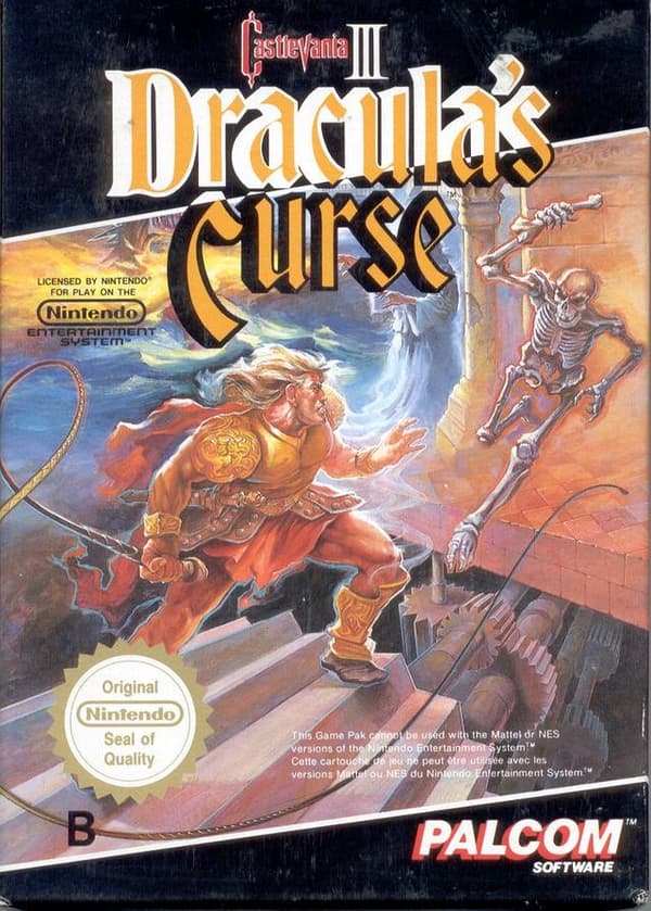 Castlevania 3 Dracula´s Curse - Nintendo 8-bit/NES - PAL B/SCN (Begagnad)