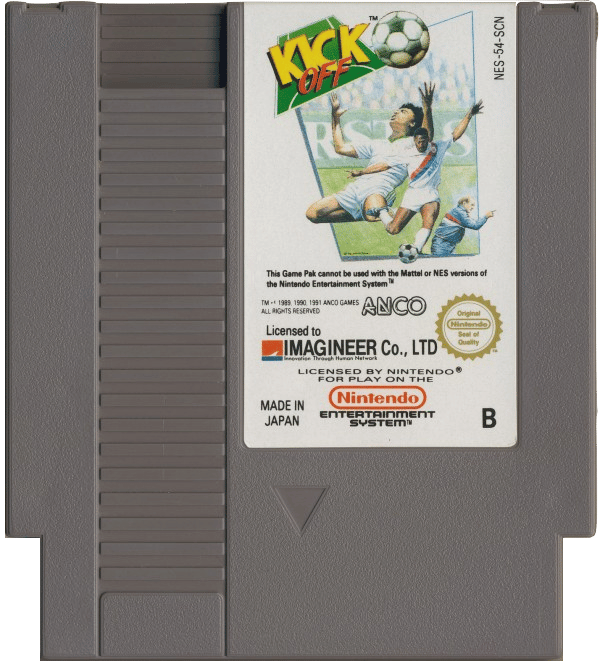 Kick Off - Nintendo 8-bit/NES - PAL B/SCN (Begagnad)