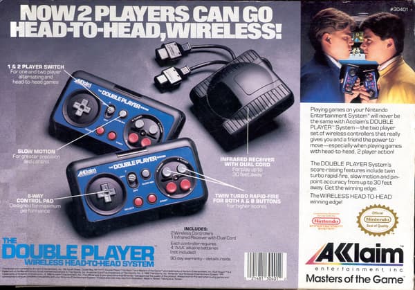 The Double Player - NES (Begagnad)