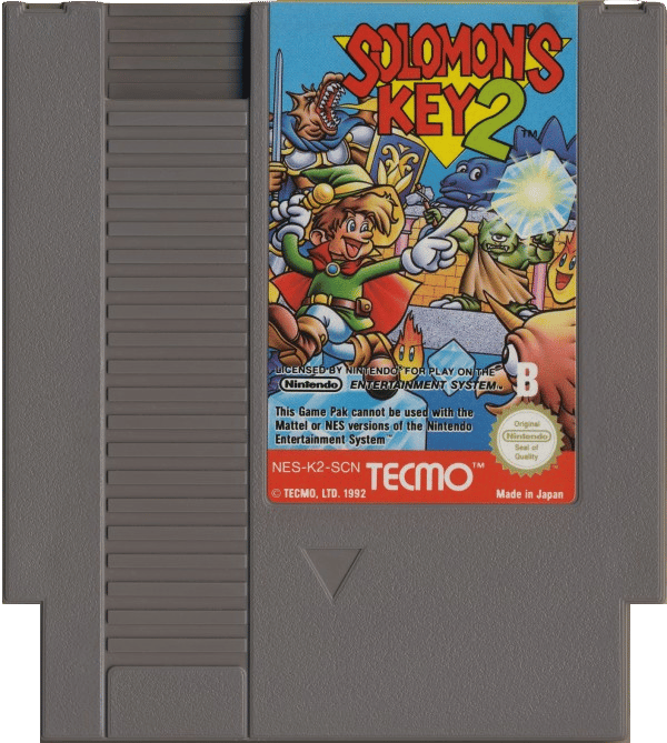 Solomons Key 2- Nintendo 8-bit/NES - PAL B/SCN (Begagnad)