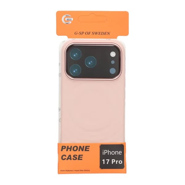 Mobilskal Silikon med Magsafe för iPhone 17 Pro - Rosa
