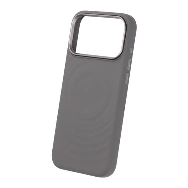 Mobilskal Silikon med Magsafe för iPhone 17 Pro Max - Mörkgrå