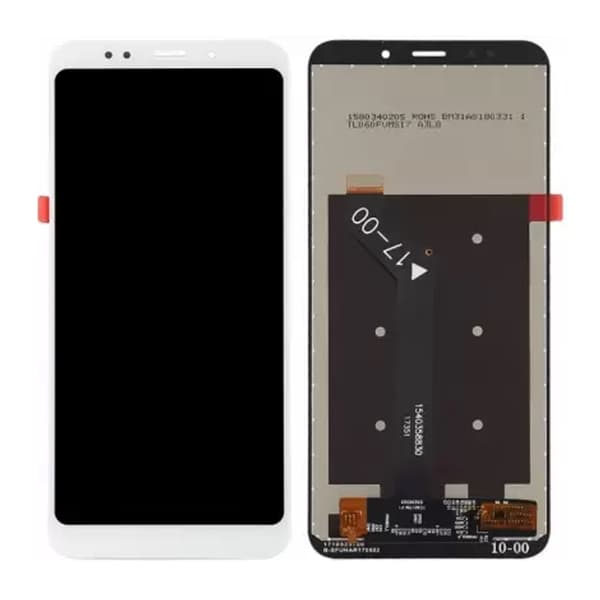 Xiaomi Redmi 5 Plus Skärm med LCD Display - Vit