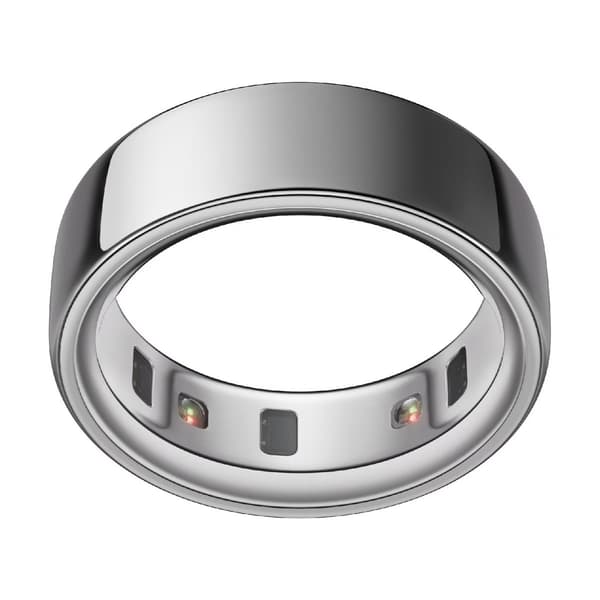 Oura Ring 4 Smart Ring Storlek 6 Borstat Silver - Nyskick