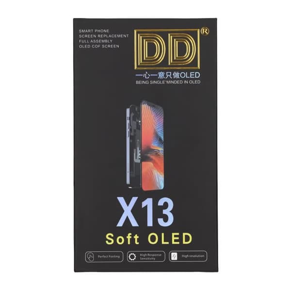 iPhone 13 Soft OLED Display High Quality Black(DD brand) have diagnostic pass