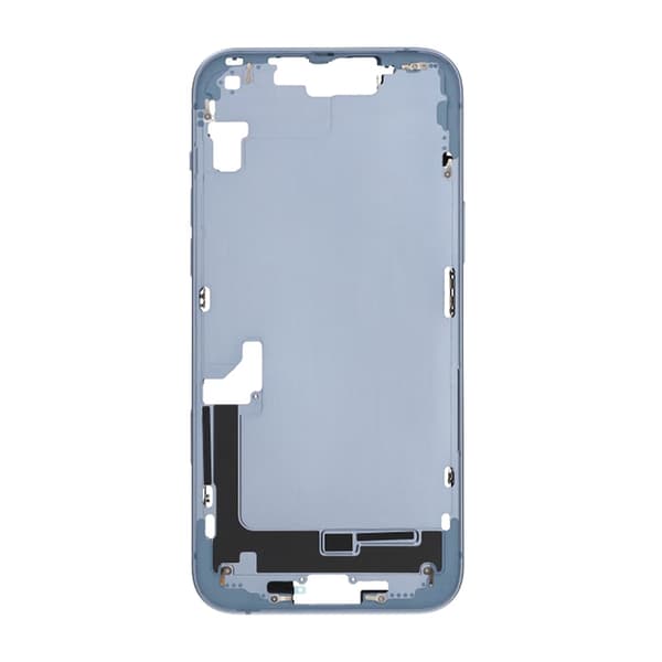 iPhone 14 Plus Mittenram med smådelar OEM - Blå