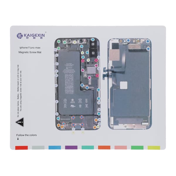 Magnetisk skruvmatta för iPhone 11 Pro Max