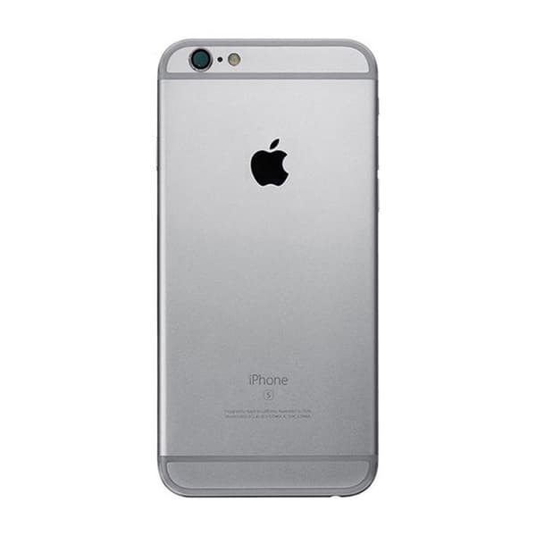 iPhone 6S Plus Baksida med Komplett Ram - Rymdgrå