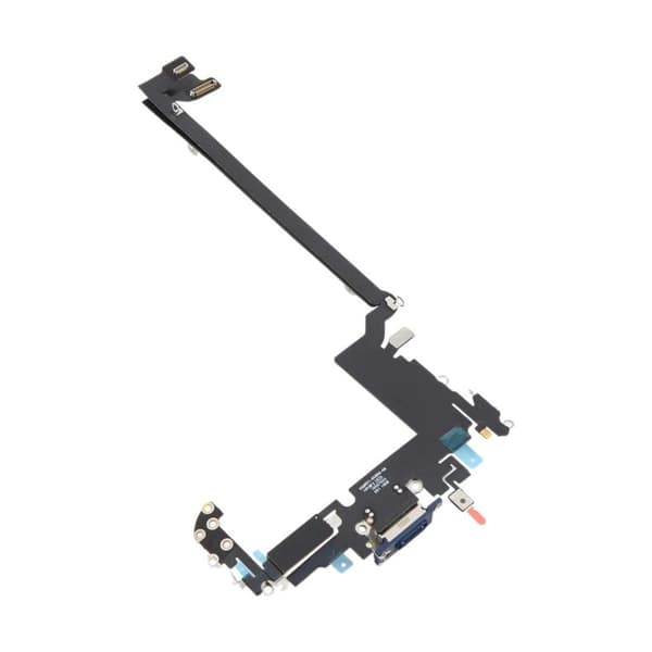 Laddkontakt med Flexkabel för iPhone 17 Pro Max - Blå