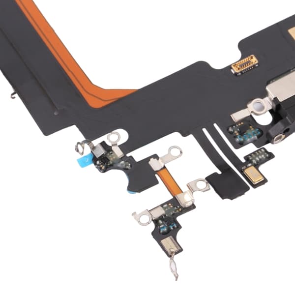 iPhone 13 Pro MaxLaddkontakt med Flexkabel Original - Guld